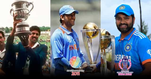 India captains in ICC Cricket World Cup history (1975-2023)