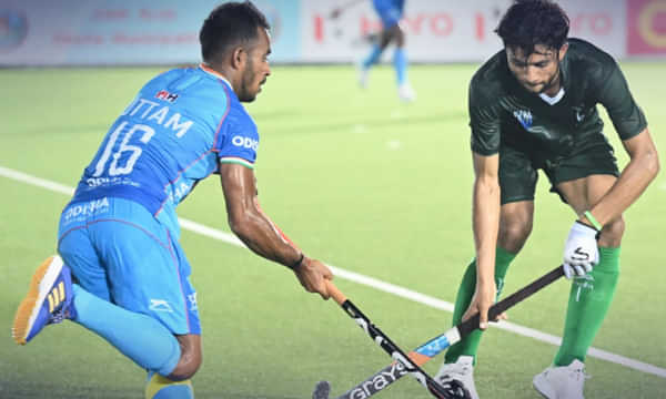 Defending champions India held by Pakistan in their Sultan of Johor Cup 2023 opener