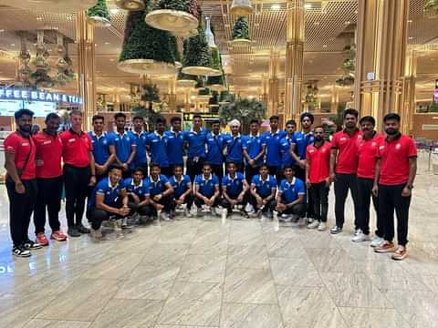 Indian junior men's hockey team depart for Sultan of Johor Cup 2023 in Malaysia