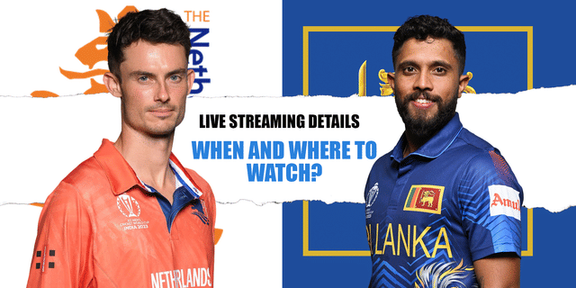 NED vs SL: Live streaming details, when and where to watch ICC Cricket World Cup 2023 match 19