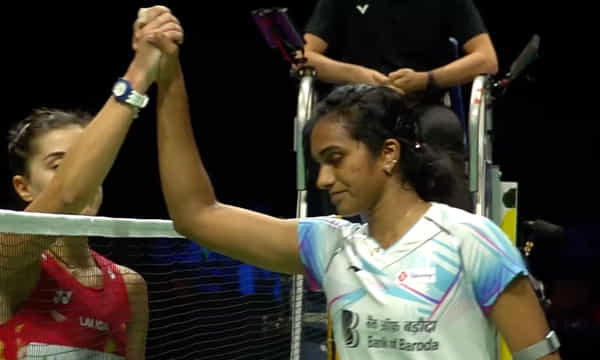 Carolina Marin reacts to PV Sindhu's post after heated semi-final clash, Sindhu responds