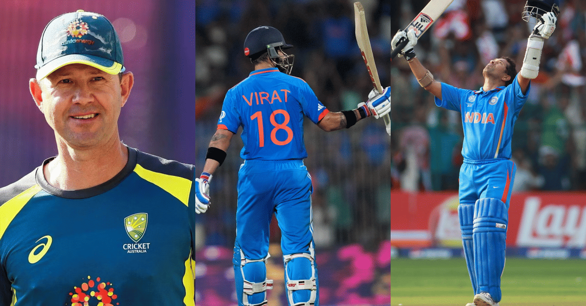 Ricky Ponting backs Virat Kohli to break Sachin Tendulkar's ODI record