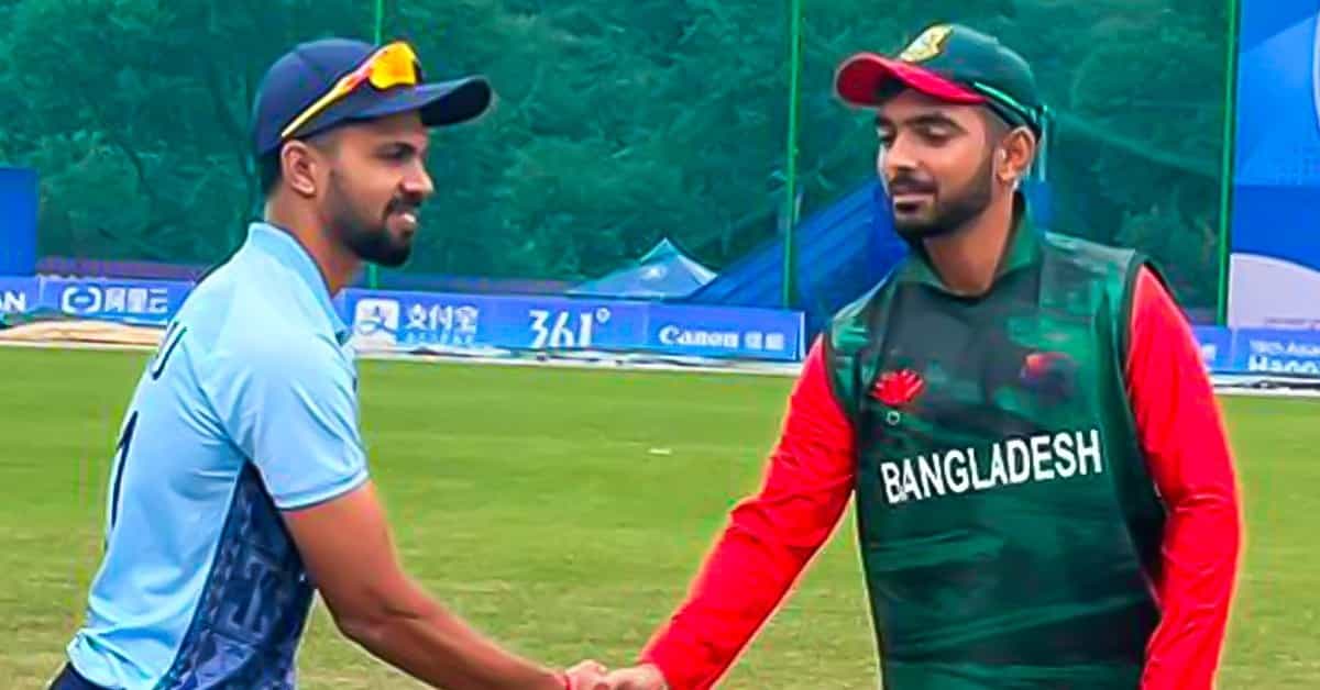 India confirm another medal at Asian Games as Men's cricket team thrash Bangladesh by 9 wickets in the semi-final