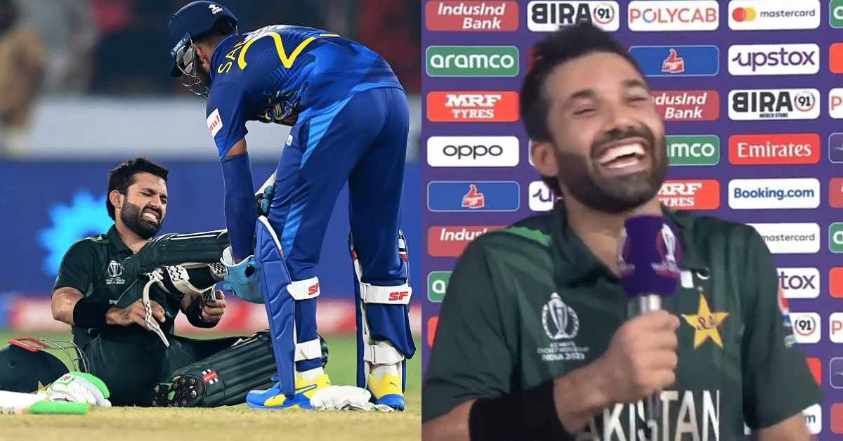 "Sometimes cramps, sometimes acting," Mohammad Rizwan spills beans on his fake cramps