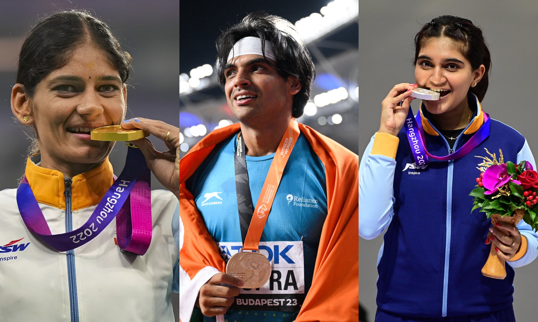 Total medals won by India in every edition of the Asian Games