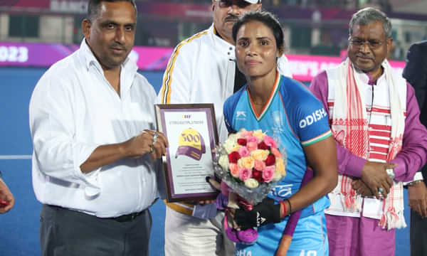 Vandana Katariya becomes first Indian women's hockey player to make 300 international appearances