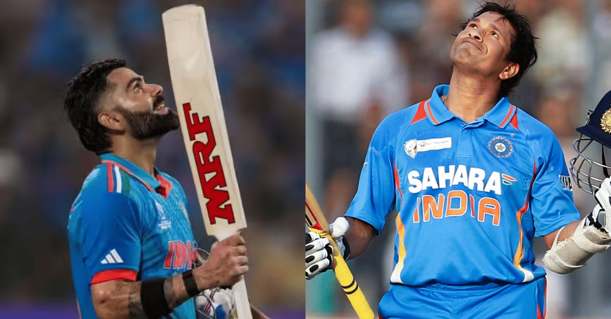 Virat Kohli breaks Sachin Tendulkar's record after completing 26000 runs in international cricket