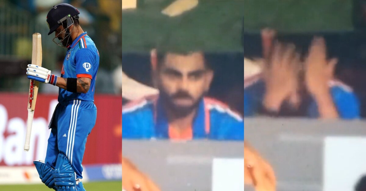 Watch: Virat Kohli gets upset after missing out on scoring century ...