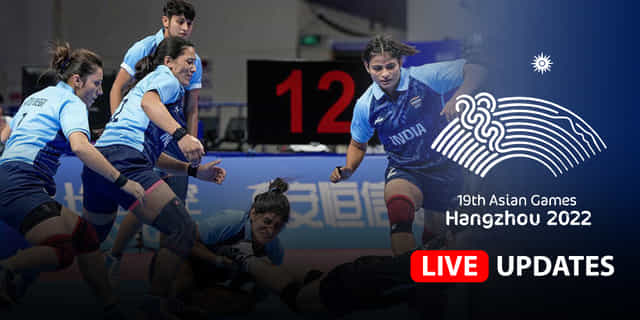 Asian Games 2023 Women’s Kabaddi Final: India vs Chinese Taipei Live Updates