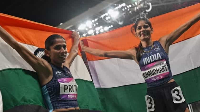 Parul Chaudhary, Preeti Lamba win silver, bronze in women's 3000m steeplechase at Asian Games 2023
