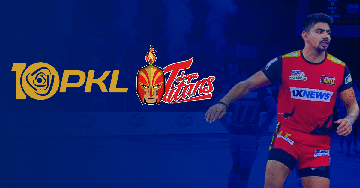 Pkl 10 telugu titans team profile