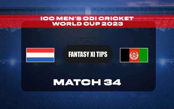 NED vs AFG Dream11 Prediction, Fantasy Prediction, World Cup 2023 मैच 34, कप्तान किसे चुनें, प्लेइंग 11