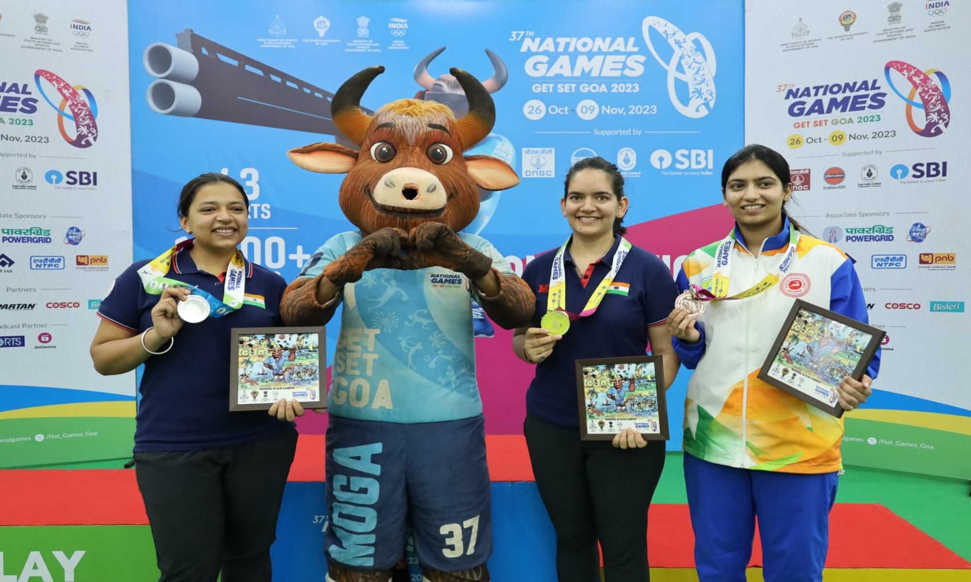 National Games 2023 November 4 Results: Dhinidhi Desinghu becomes youngest female swimmer to win seven gold medals