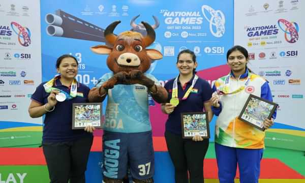 National Games 2023 November 4 Results: Dhinidhi Desinghu becomes youngest female swimmer to win seven gold medals