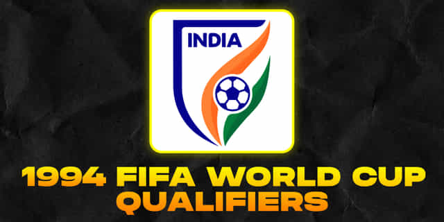 How did India fare in 1994 FIFA World Cup qualifiers?
