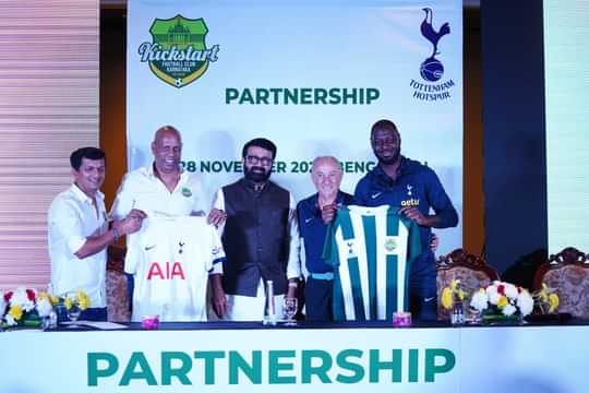 Kickstart FC sign landmark partnership with Tottenham Hotspur