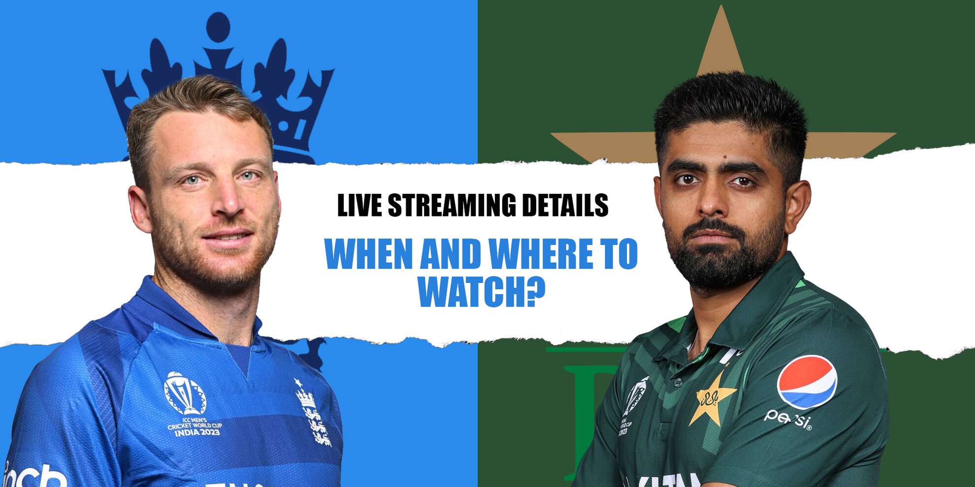 ENG vs PAK Live streaming details when and where to watch ICC