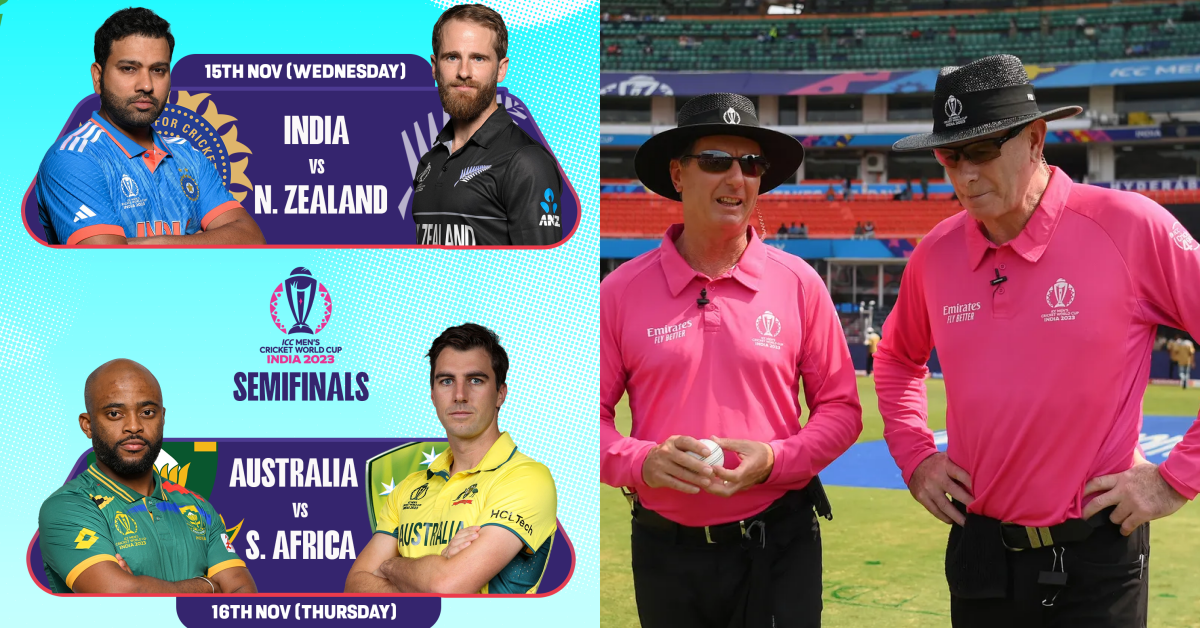 ICC Cricket World Cup 2023: Umpires, Referees Named For Semi-finals