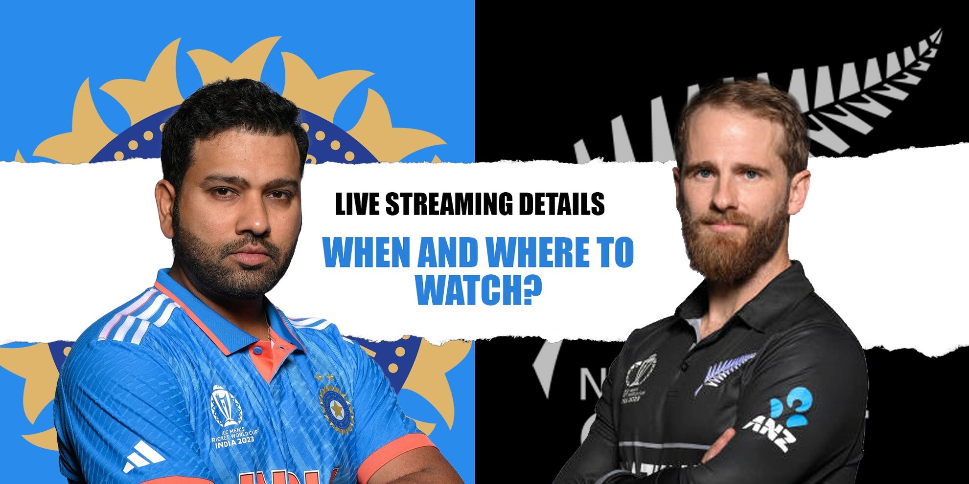 IND vs NZ Live streaming details, when and where to watch ICC Cricket