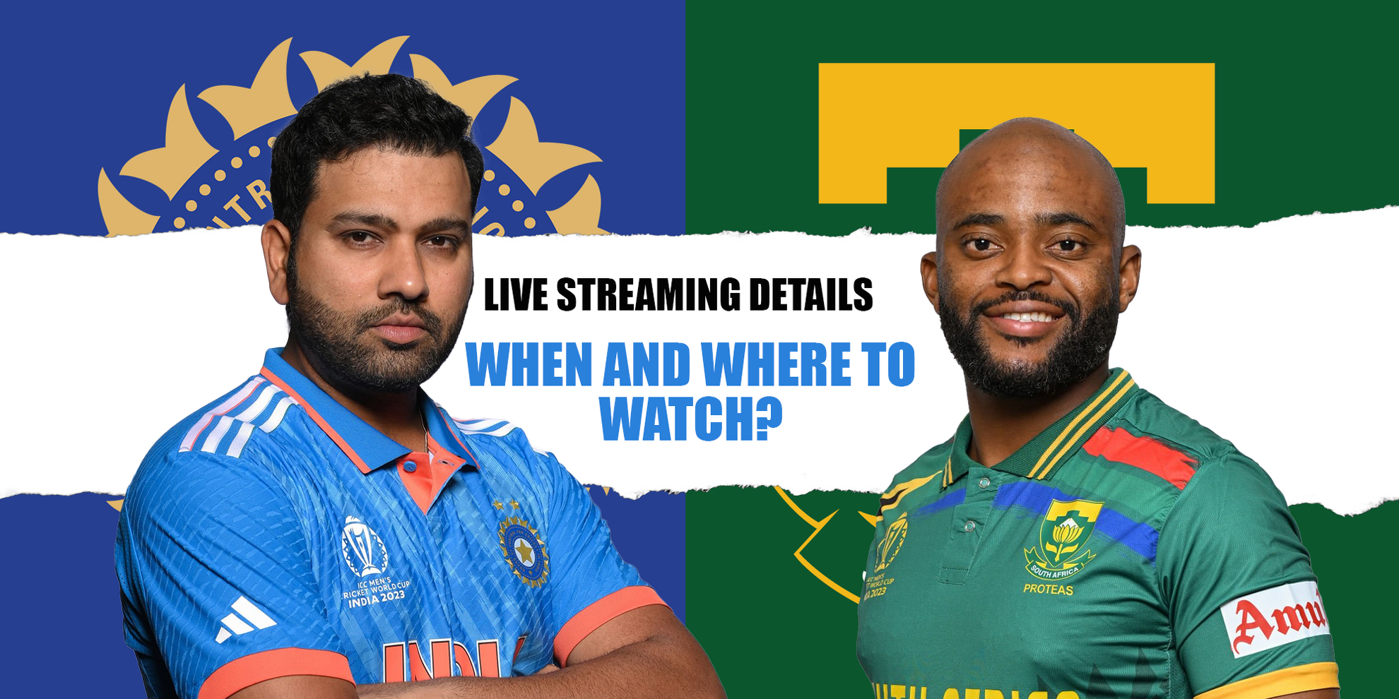 IND vs SA Live streaming details, when and where to watch ICC Cricket