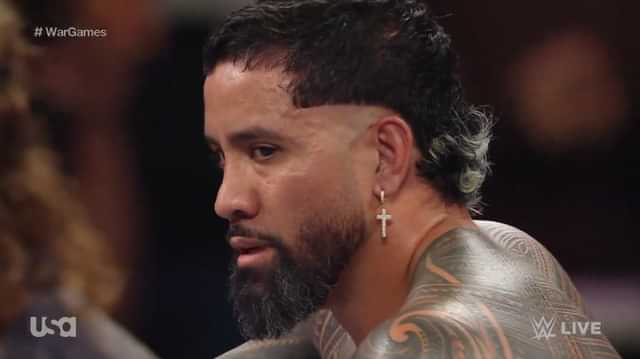 Watch: Jey Uso’s reaction to Randy Orton being on their War Games team for Survivor Series