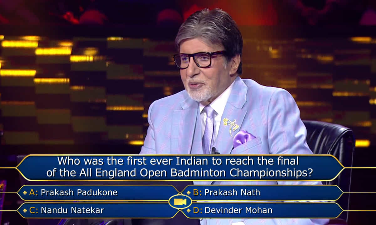 Who was the first Indian to reach All England Open Badminton Championship Final? - Answer to question asked in KBC 15