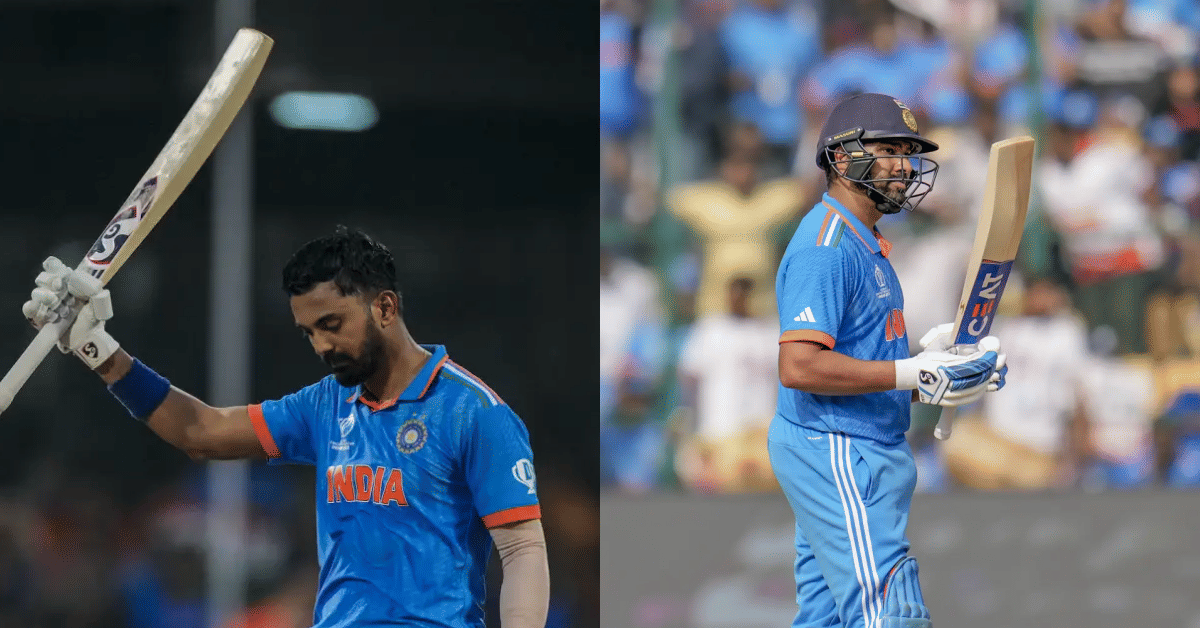 KL Rahul breaks Rohit Sharma's record; Hits fastest century by an Indian batter in ICC Cricket World Cup