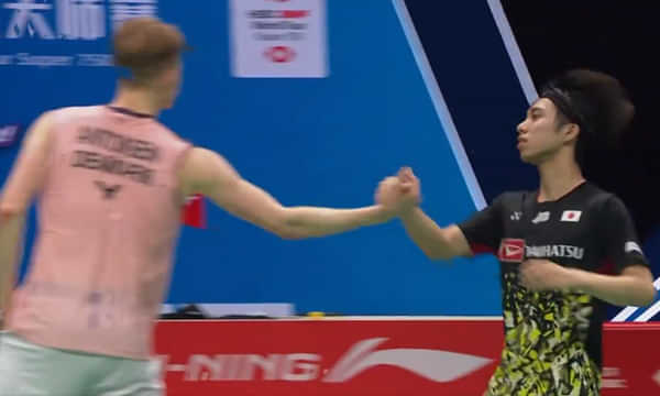 Kodai Naraoka-Anders Antonsen record longest match in BWF China Masters history