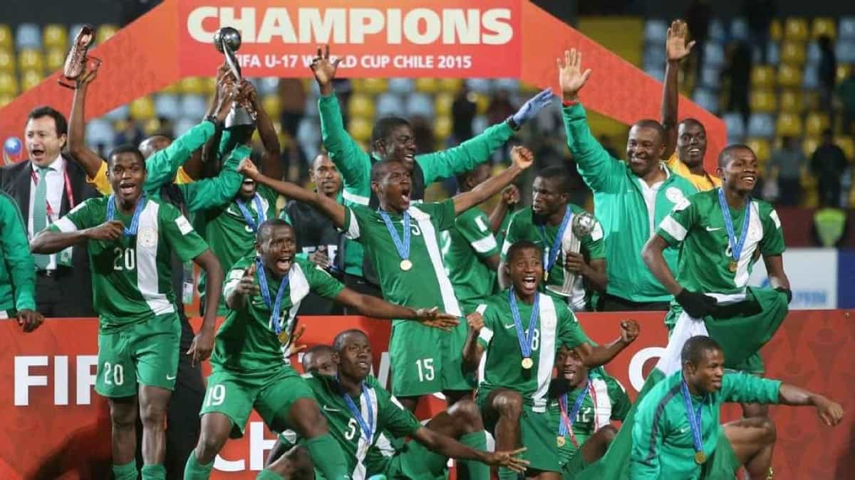 Top five countries with most FIFA U-17 World Cup titles
