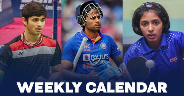 Indian Sports Calendar in 2023: Events to watch in final week of November
