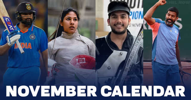 Indian Sports Calendar in 2023: Major events to look forward to in November