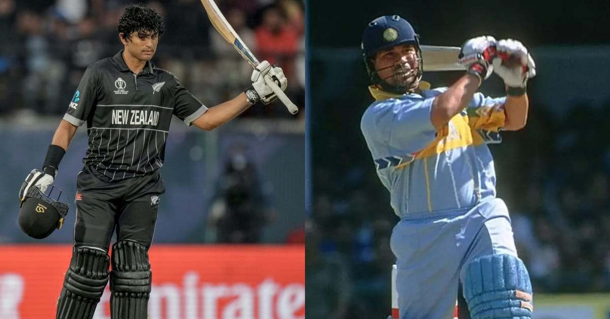 Rachin Ravindra breaks Sachin Tendulkar's 27 years old record in ICC Cricket World Cup