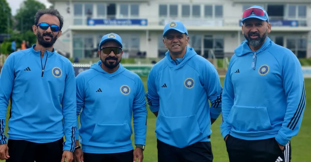 Official! BCCI extends contract of head coach Rahul Dravid and support staff