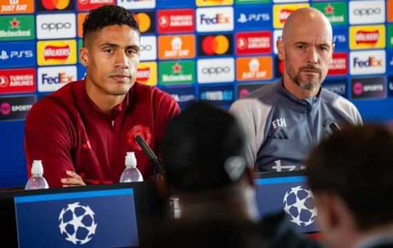 Raphael Varane & Erik ten Hag's relationship falls out following Derby snub