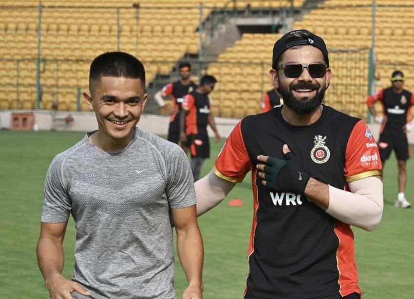 When Virat Kohli is playing, I make sure I catch something: Sunil Chhetri