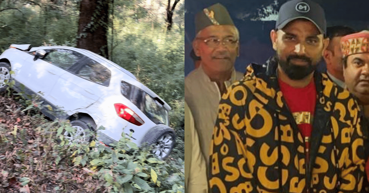 Watch: Mohammed Shami along with his team rescue accident victim near Nainital