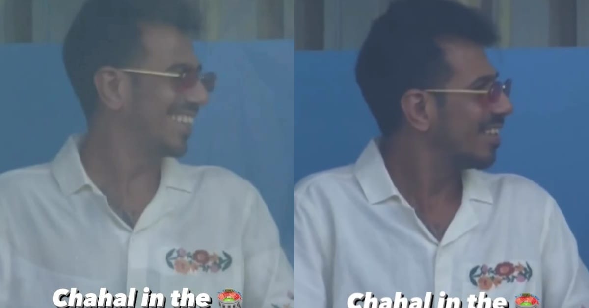Yuzvendra Chahal spotted watching IND vs SL ICC Cricket World Cup 2023 match in Mumbai