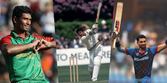 वनडे विश्व कप में हर देश के लिए पहला शतक लगाने वाले बल्लेबाजों की सूची