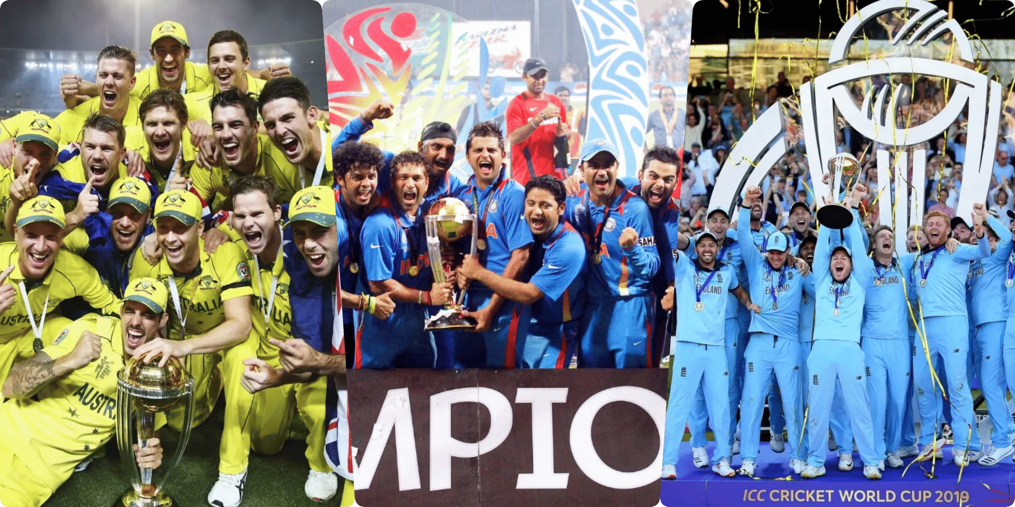 1975-2023: जानिए किन-किन टीमों ने कब जीता है क्रिकेट World Cup का खिताब