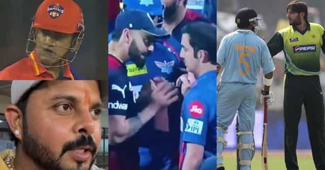 10 times when Gautam Gambhir got involved in on-field fights in his cricketing career
