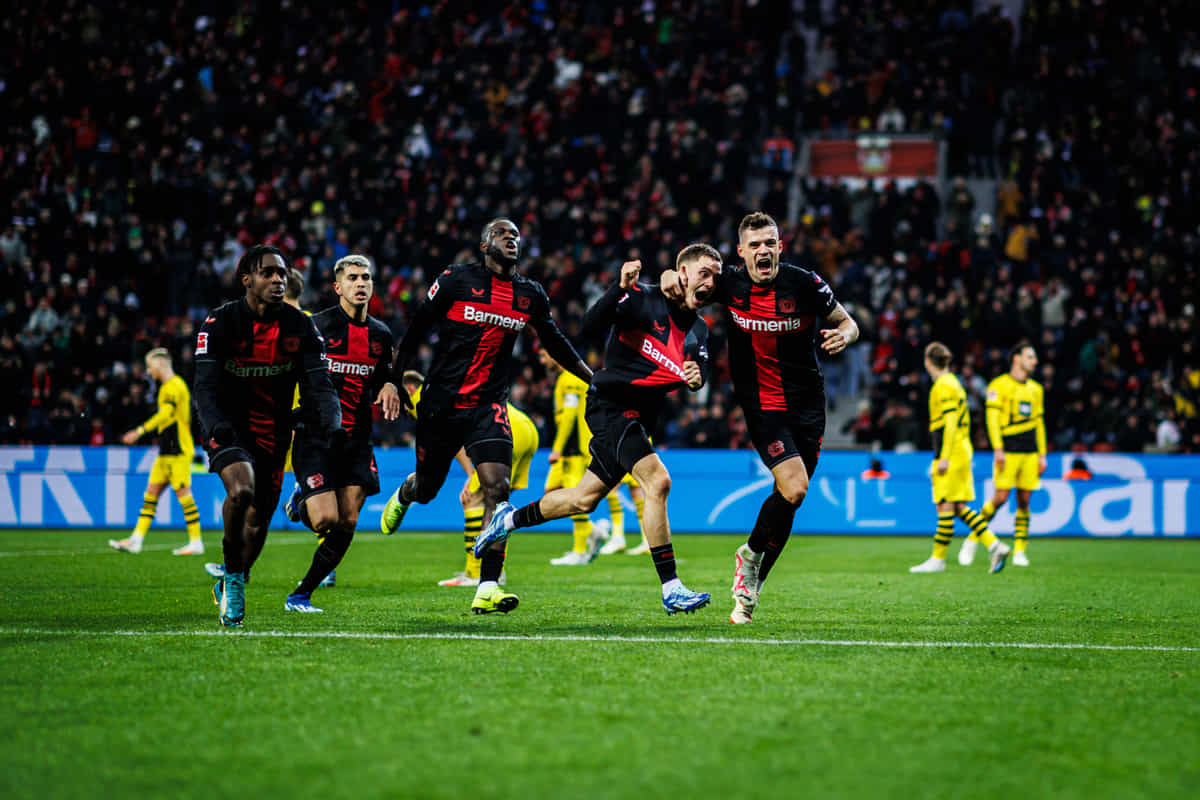 Bayer Leverkusen become first side in German football history to go unbeaten in first 25 games of a season