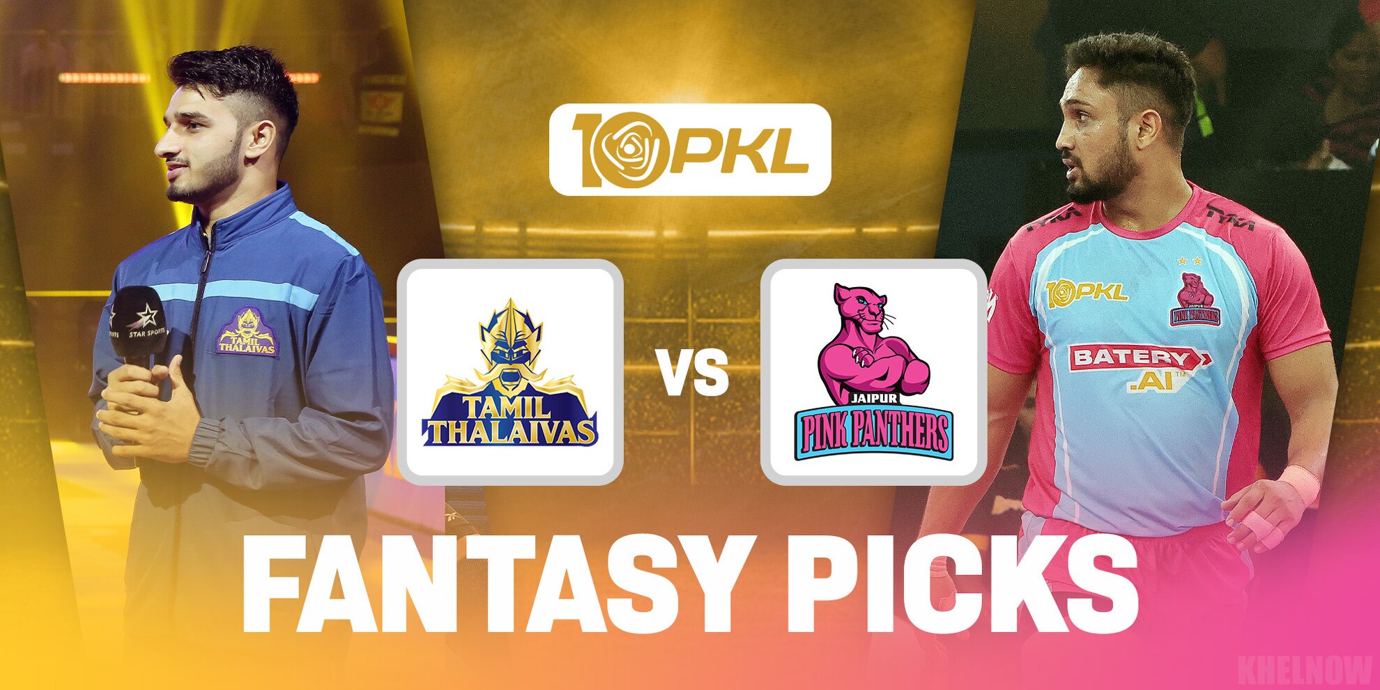 TAM Vs JAI Dream11 Prediction, Dream11 Starting 7, Match 36, PKL 10