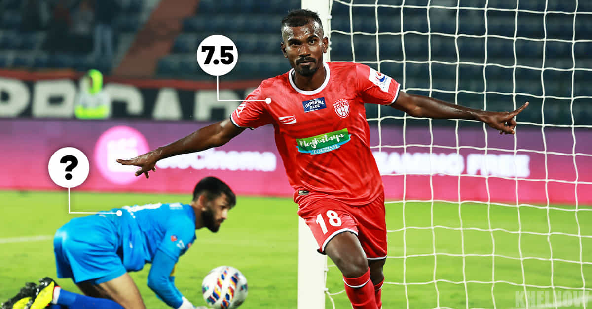 Ratings: Jithin, Carlos shine as NorthEast United, FC Goa split points