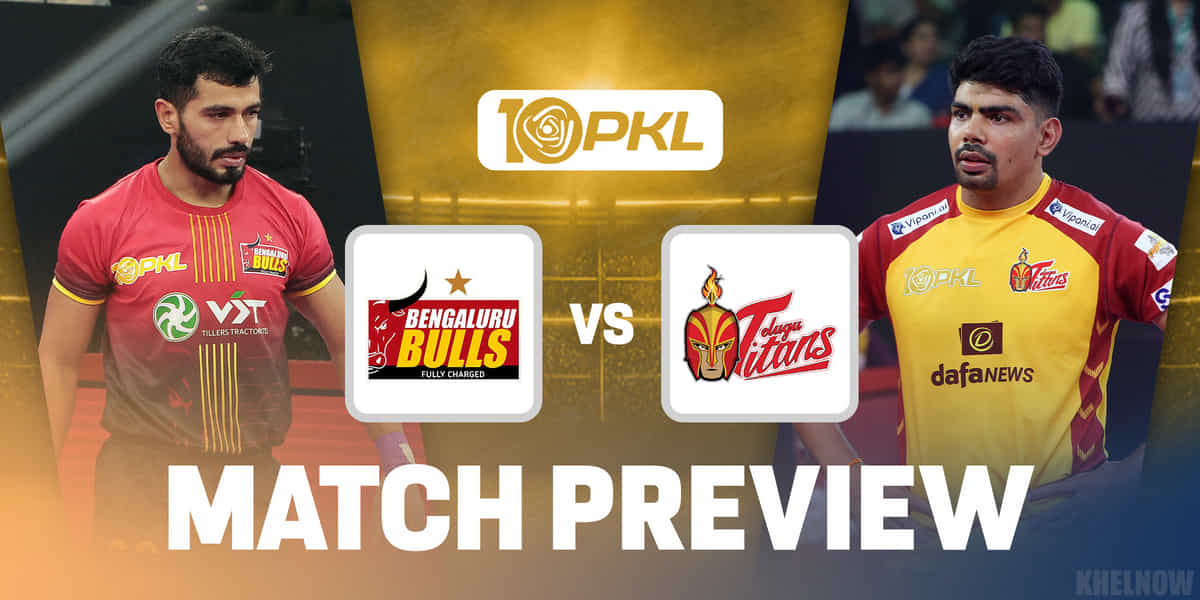 PKL 10: Bengaluru Bulls vs Telugu Titans Predicted 7, team news, when & where to watch, head-to-head