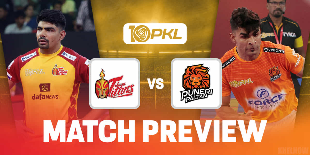PKL 10: तेलुगु टाइटंस vs पुनेरी पलटन मैच प्रीव्यू, स्टार्टिंग सेवन, मुफ्त में मैच कहां और कैसे देखें