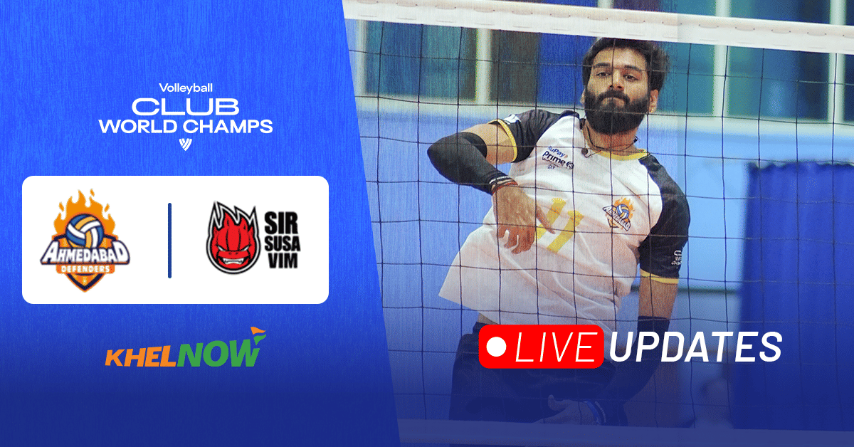 Volleyball Men's Club World Championship 2023: Ahmedabad Defenders 0-3 Sir Sicoma Perugia Highlights