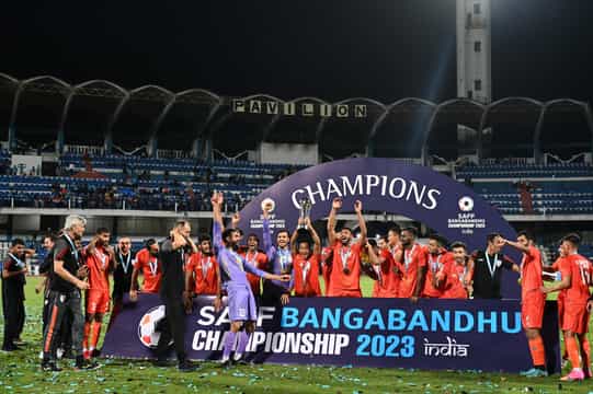 Top five matches of Indian Football Team in 2023