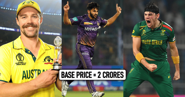 Full list of players who have set their base price of 2 crores for IPL 2024 auction