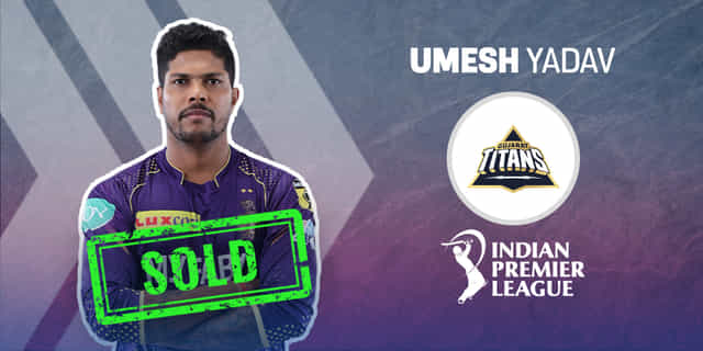 IPL 2024 auction: Gujarat Titans sign Indian fast bowler Umesh Yadav for 5.8 crores