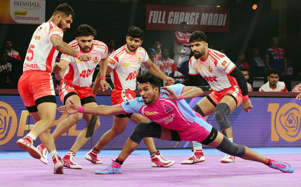 PKL 10 Highlights: Jaipur Pink Panthers vs Gujarat Giants Extended Highlights, Match 18 Report